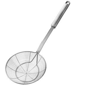 Stainless Steel Wire Skimmer Spoon with Long Handle